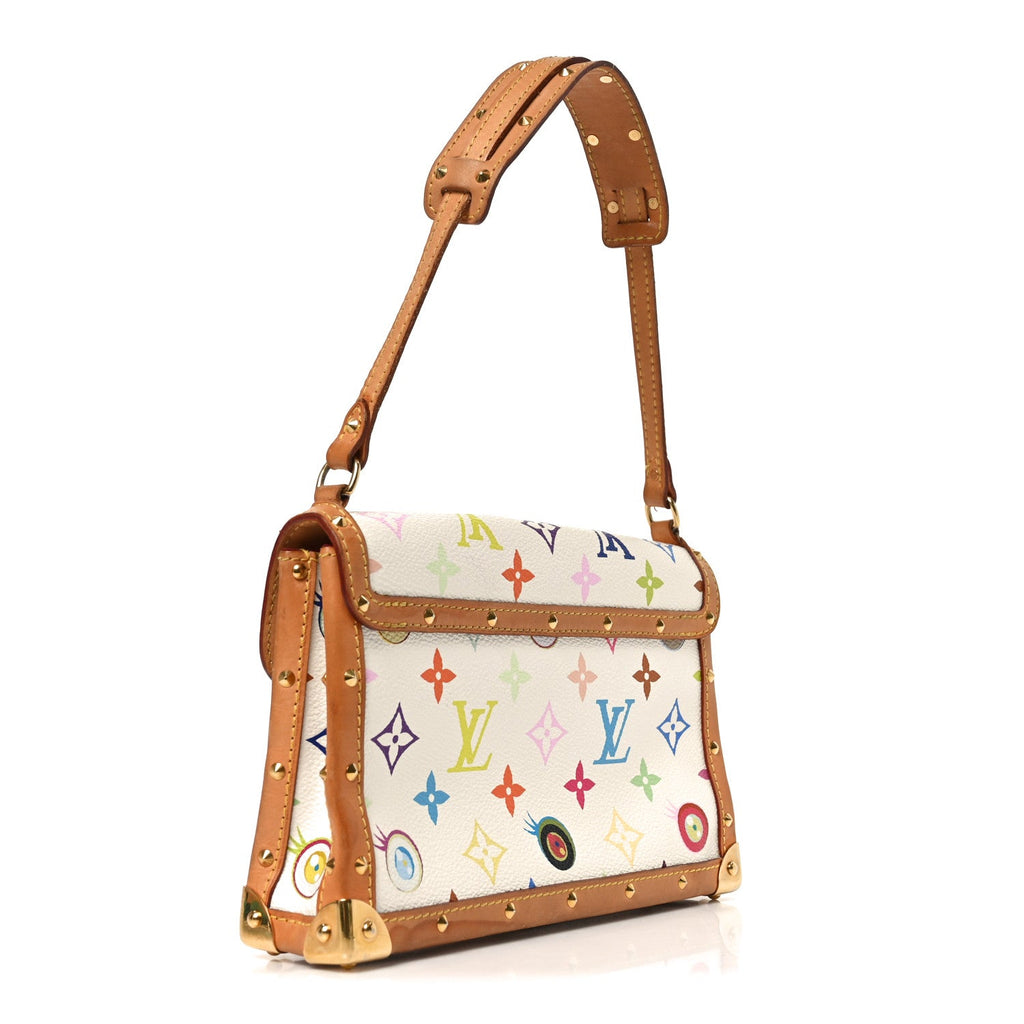 Monogram Multicolor Eye Miss You White