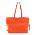 Tessuto Nylon Saffiano Tote Papaya Ibisco
