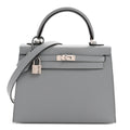 Epsom Kelly Sellier 25 Gris Pantin