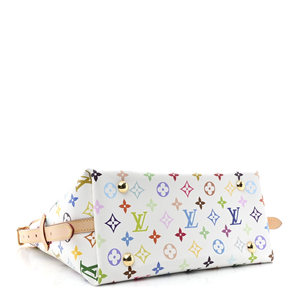 LV X TM Monogram Multicolor CarryAll PM White