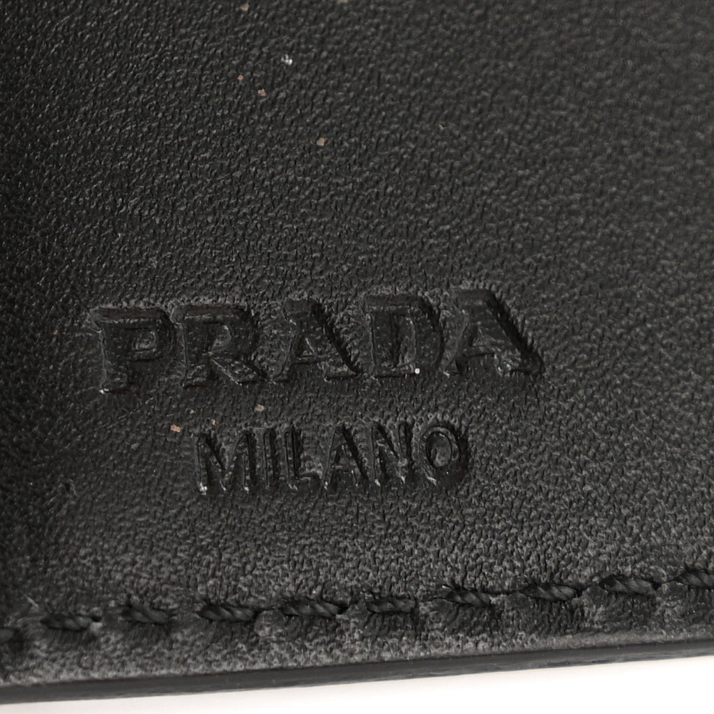 Soft Calf Bi-Fold Wallet Black