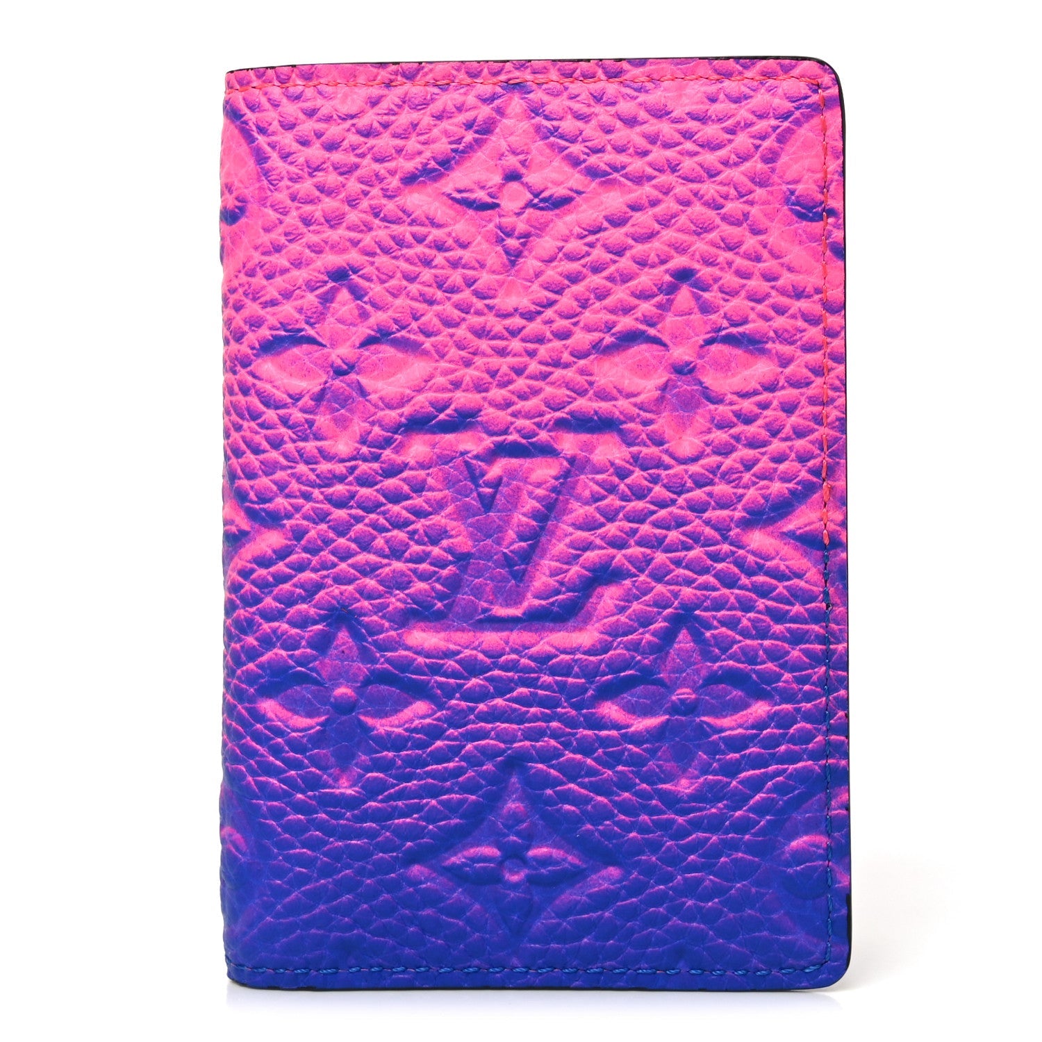 Taurillon Illusion Pocket Organizer Bleu Rose