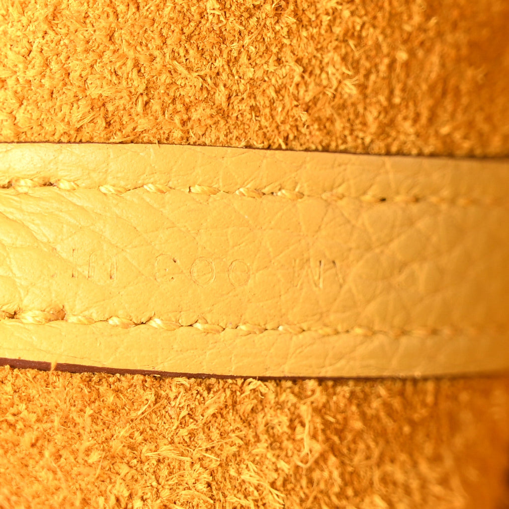 Taurillon Clemence Picotin Lock 22 MM Jaune Ambre