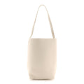 Grained Calfskin Medium N/S Park Tote Ivory
