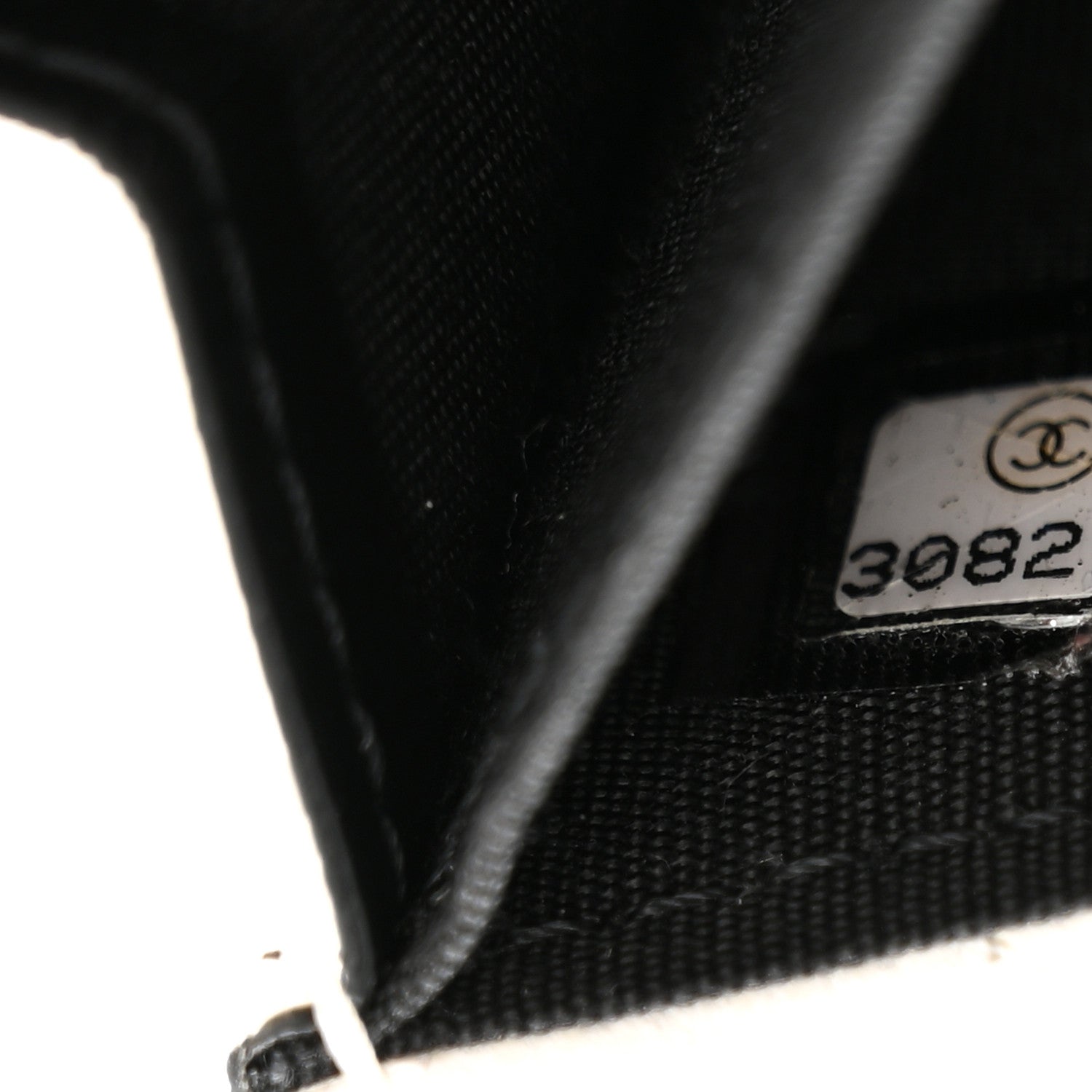 Caviar Quilted My Everything Flap  Holder Wallet White Black