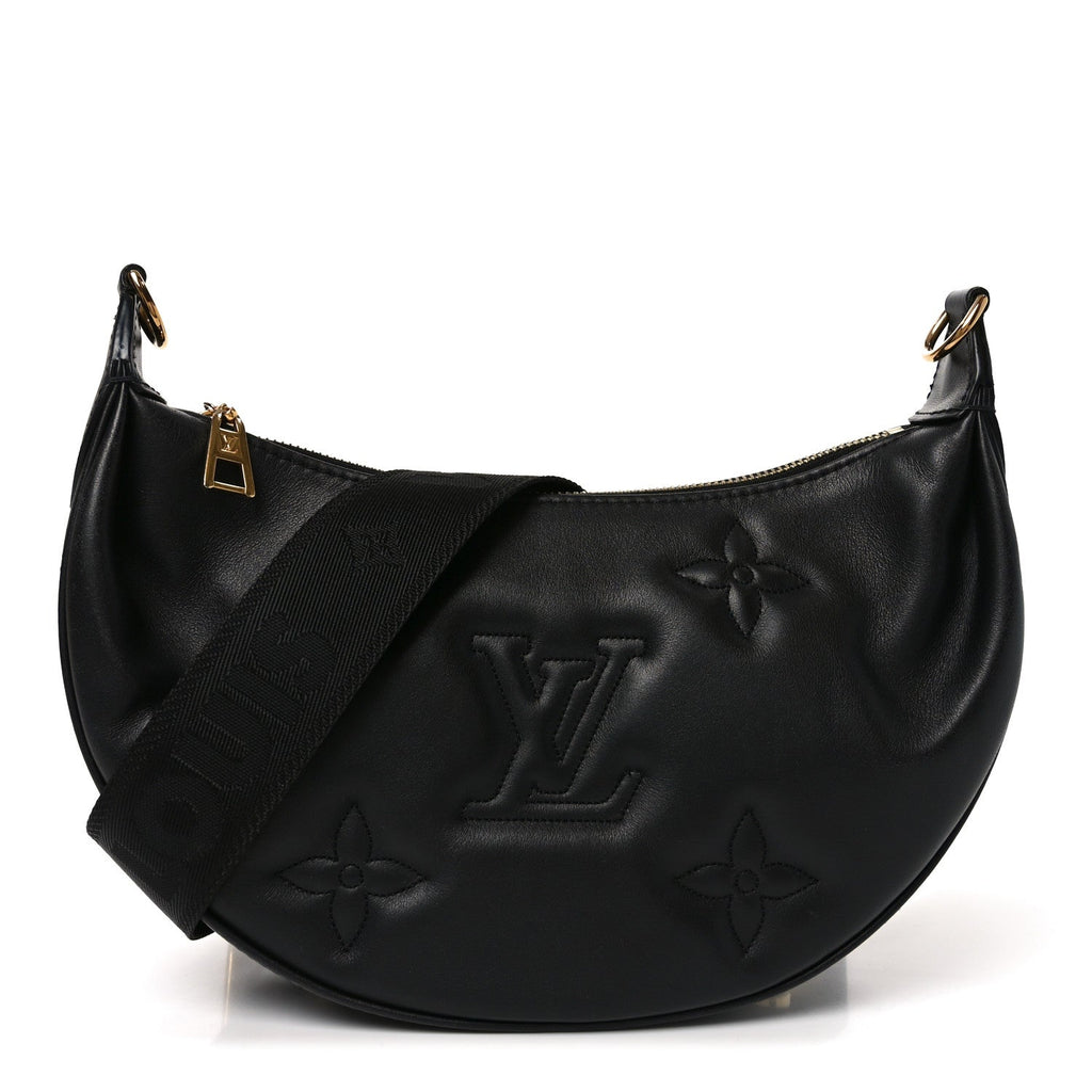 Calfskin Bubblegram Over The Moon Black