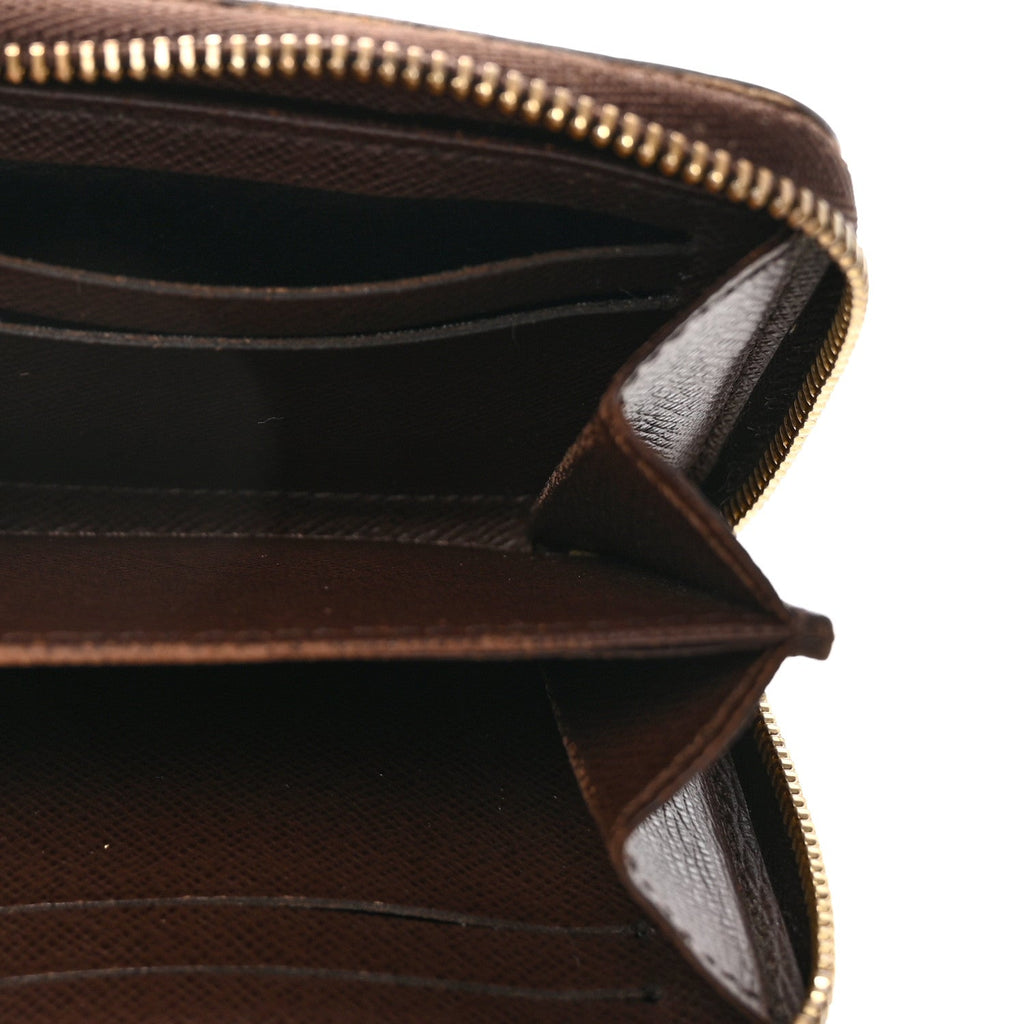 Damier Ebene Zippy Coin Purse