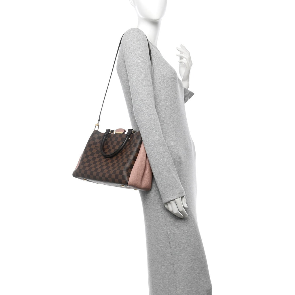 Damier Ebene Cuir Taurillon Brittany Magnolia