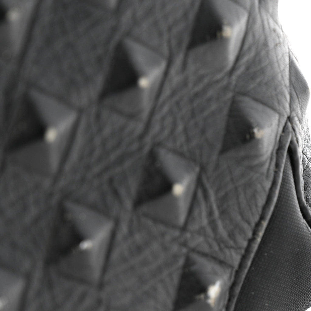 Nylon Monogram Studded Stark Medium Backpack Black
