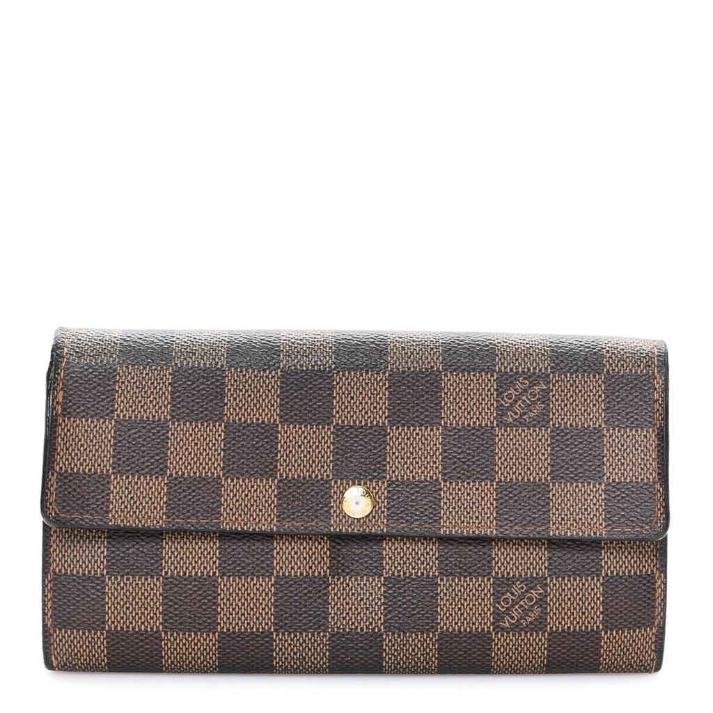 Damier Ebene Sarah Wallet