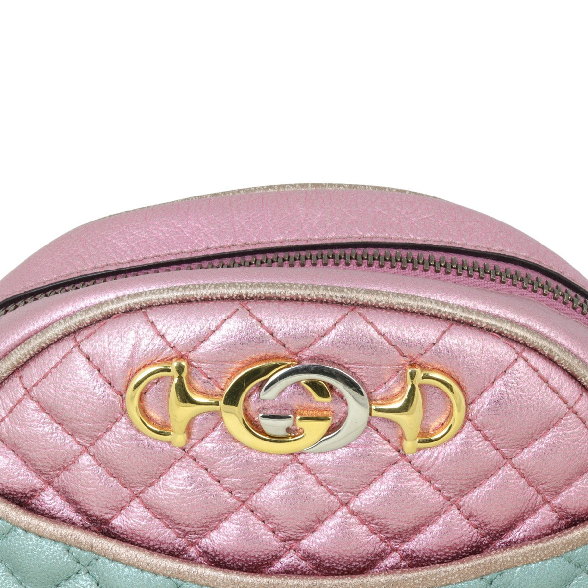 Gucci Zumi Trapuntata Mini GG Shoulder Bag