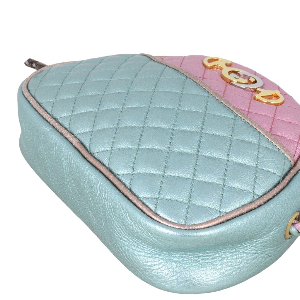 Gucci Zumi Trapuntata Mini GG Shoulder Bag