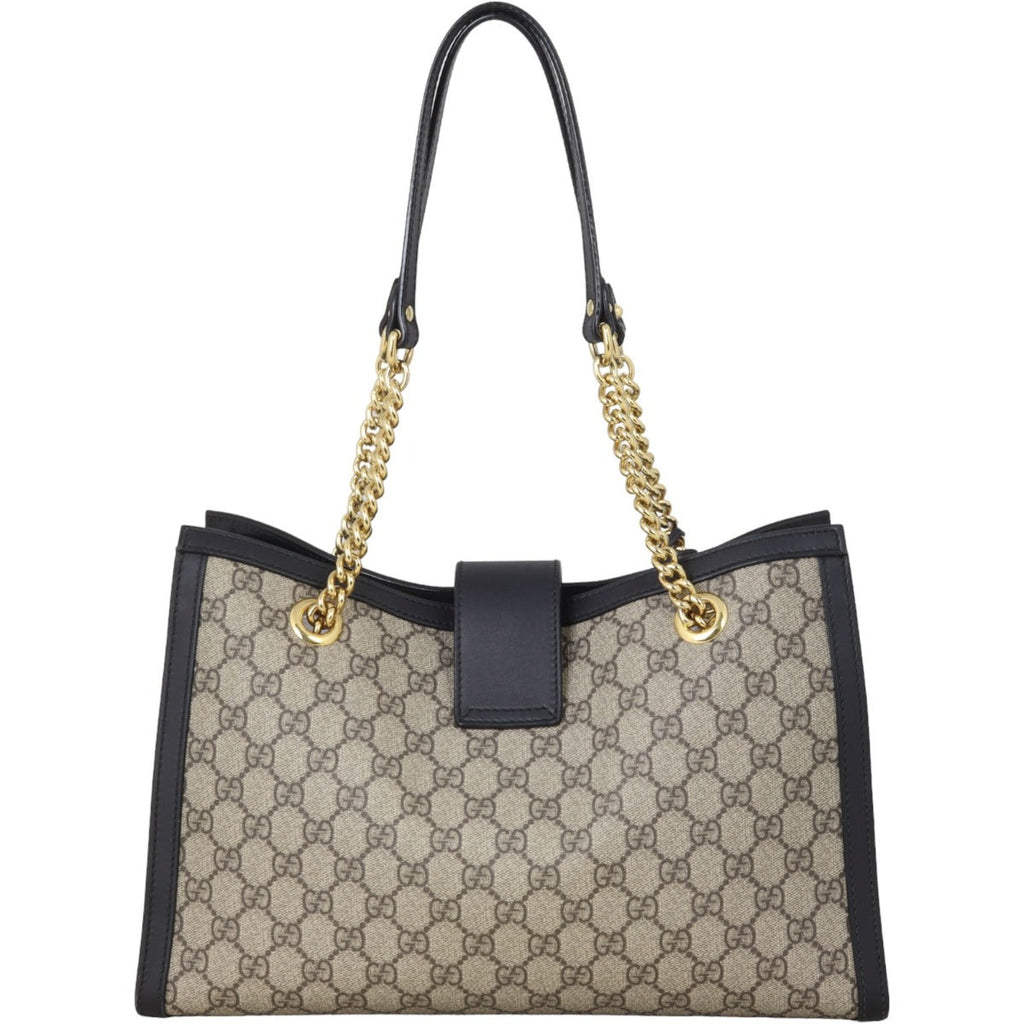 Gucci GG Supreme Padlock Tote Medium