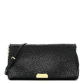 Signature Grain Medium Mildenhall Crossbody Bag Black