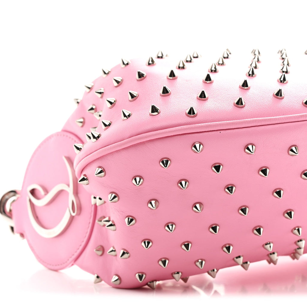 Calfskin Studded Le 54 Shoulder Bag Calipso