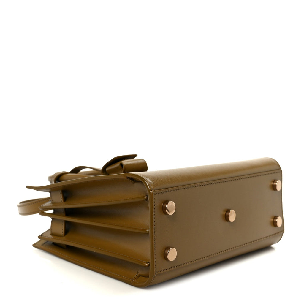 Calfskin Nano Supple Sac De Jour Green Ink