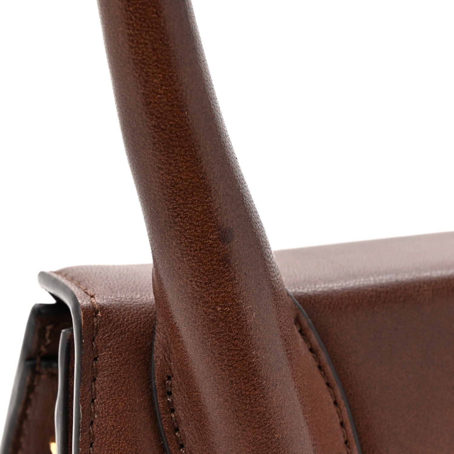 Smooth Calfskin Le Grand Chiquito Dark Brown