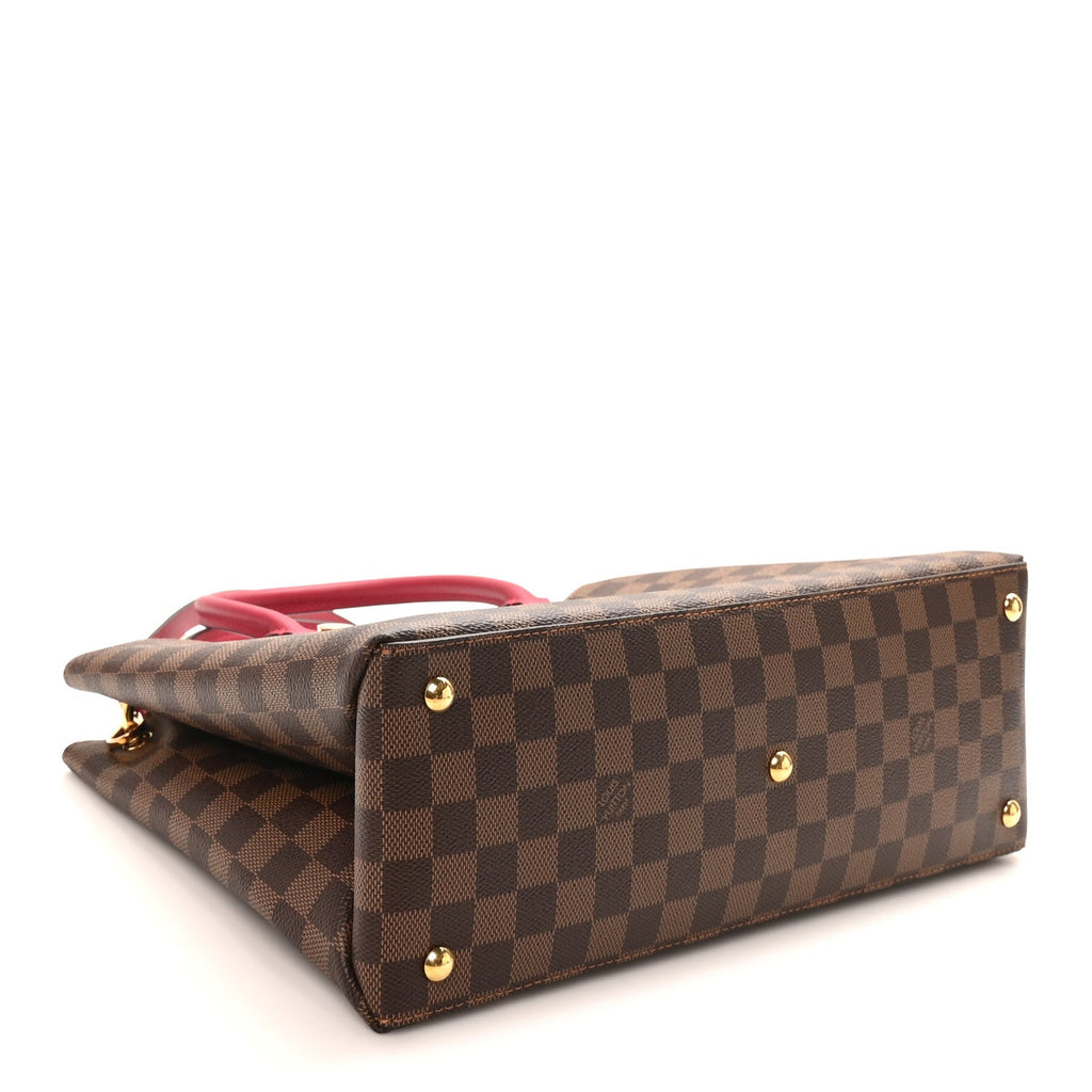 Damier Ebene LV Riverside Lie De Vin