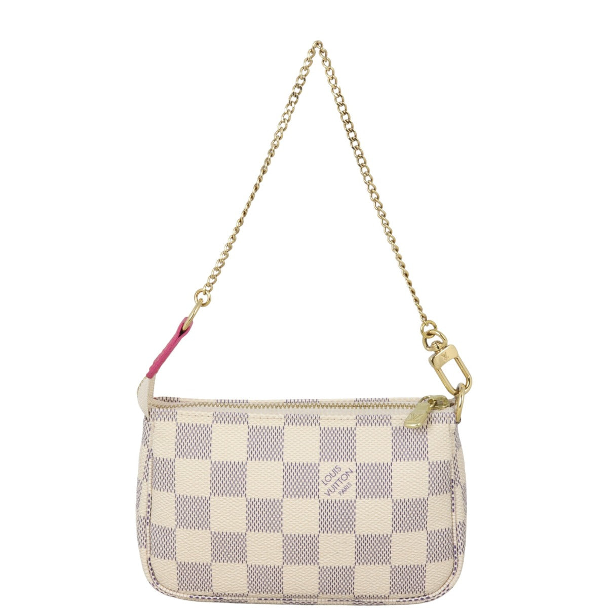 Louis Vuitton Mini Pochette Accessoires Damier Azur Hollywood Vivienne Christmas 2021