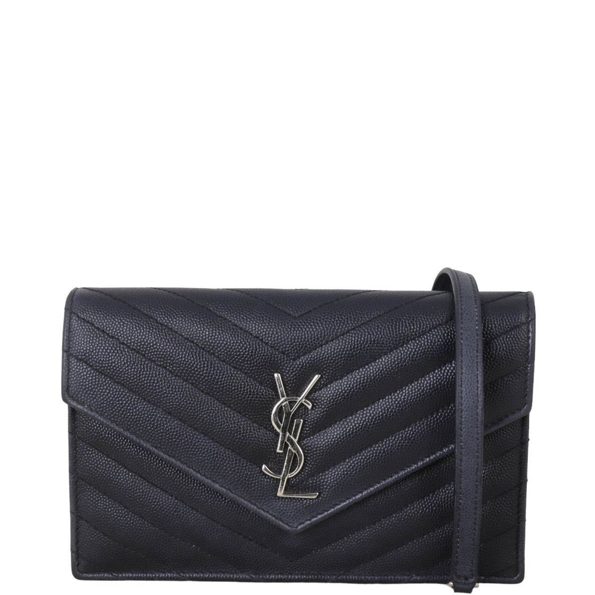 Saint Laurent Cassandre Envelope Chain Wallet