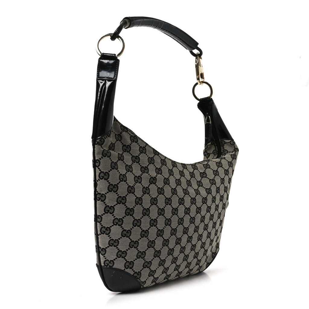 Monogram Classic Ring Hobo Black