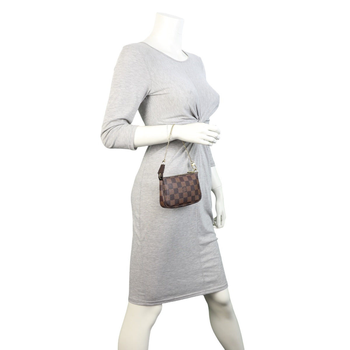 Louis Vuitton Mini Pochette Accessoires Damier Ebene