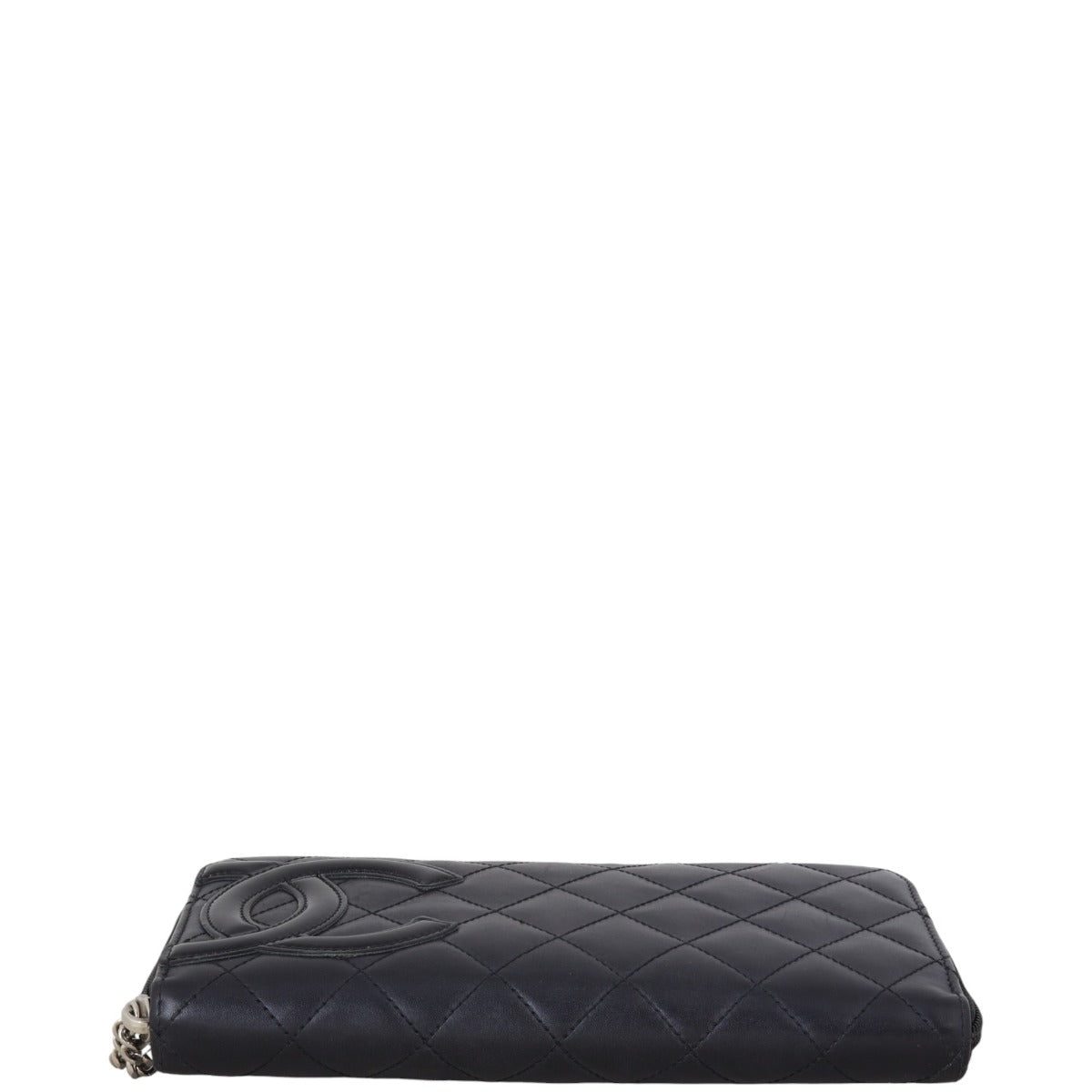 Chanel Ligne Cambon Zip Around Wallet