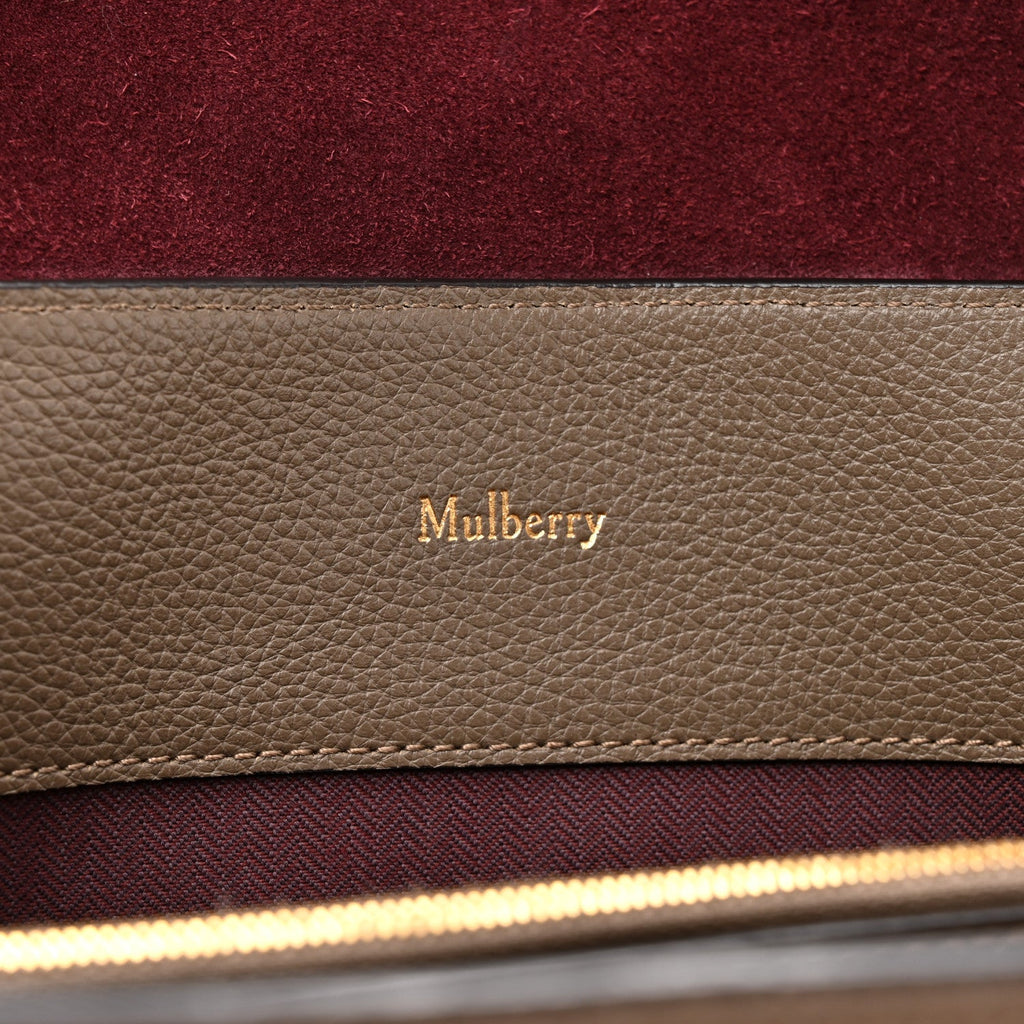 Small Classic Grain Calfskin Seaton Clay