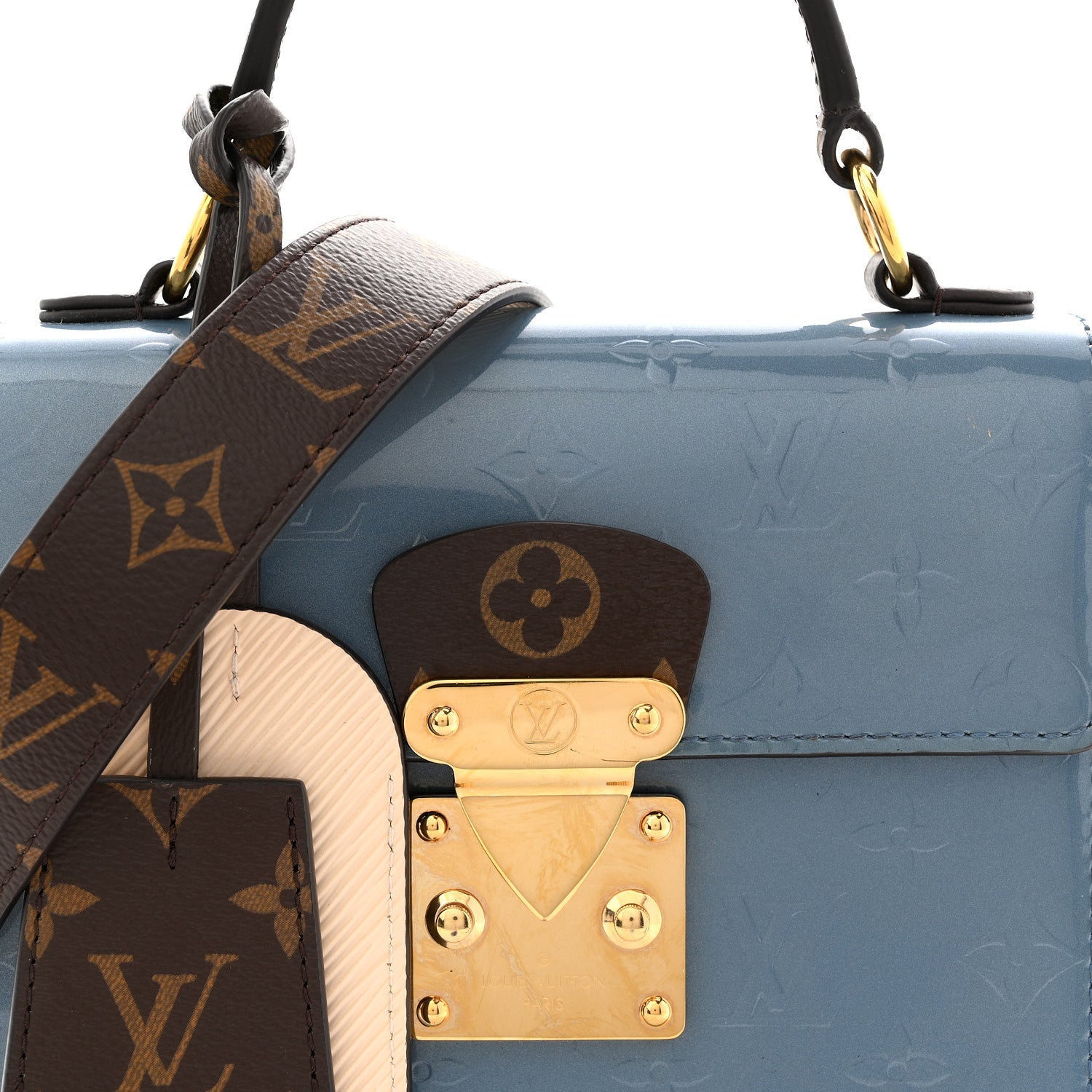 Vernis Epi Monogram Spring Street Light Blue