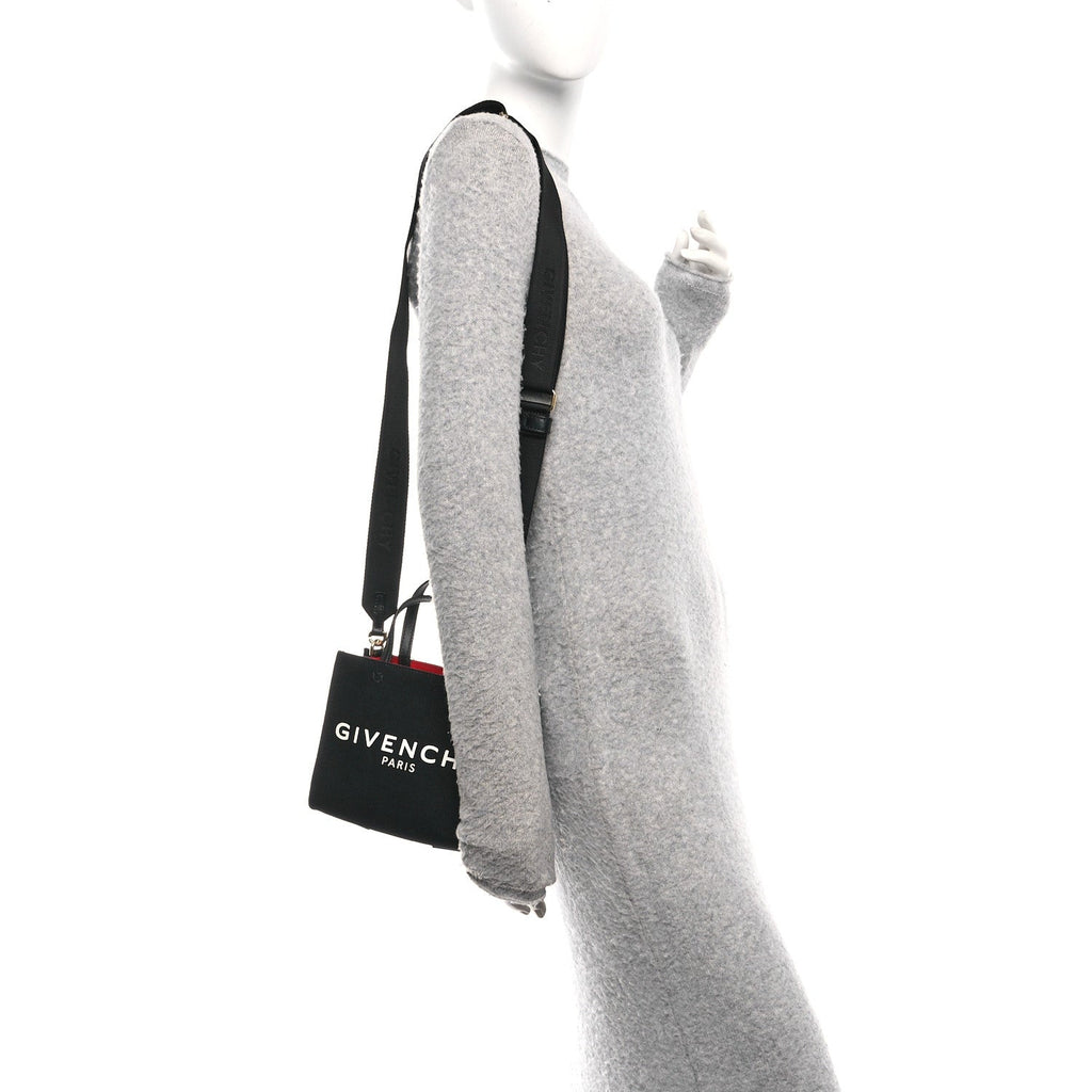 Canvas Mini G-Tote Black