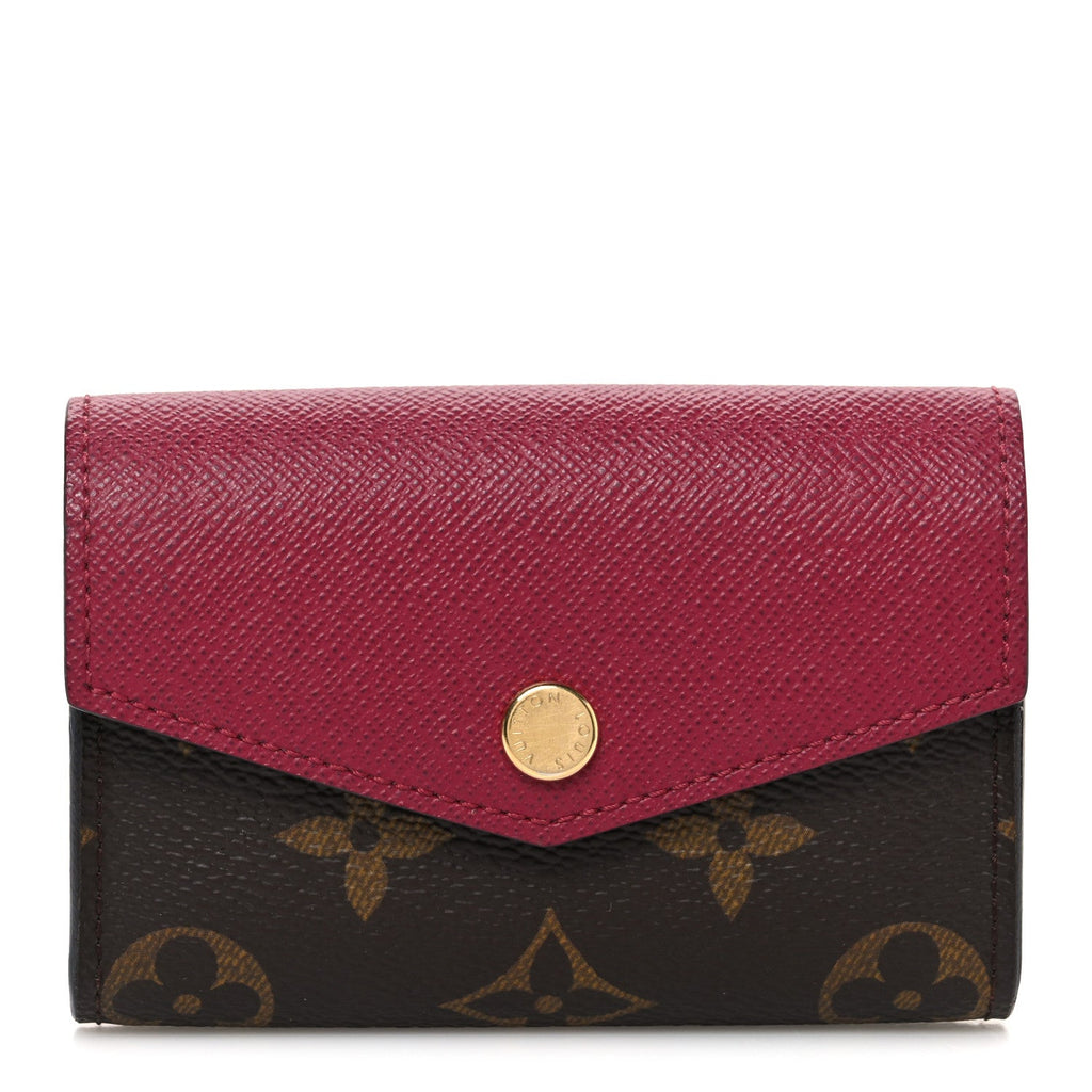Monogram Sarah Multicartes Fuchsia