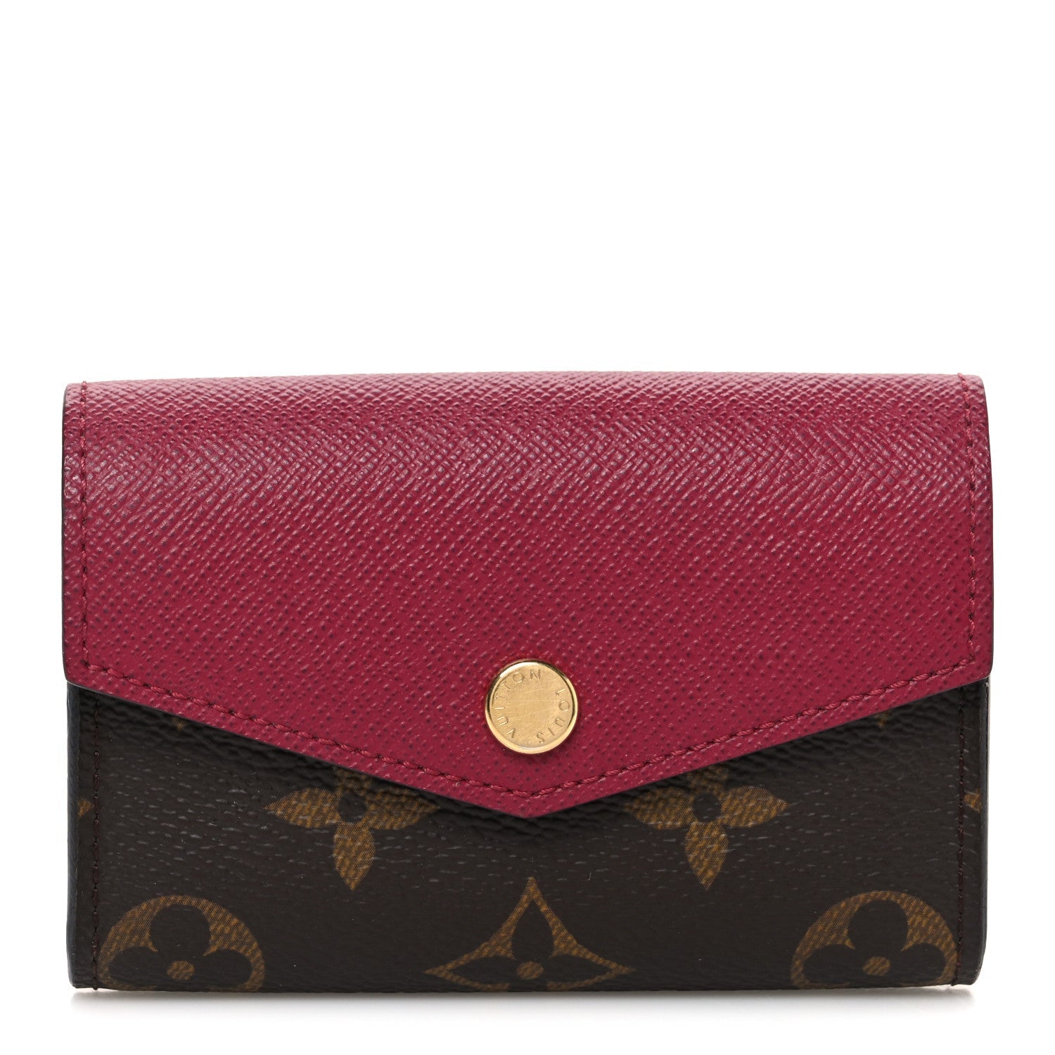Monogram Sarah Multicartes Fuchsia
