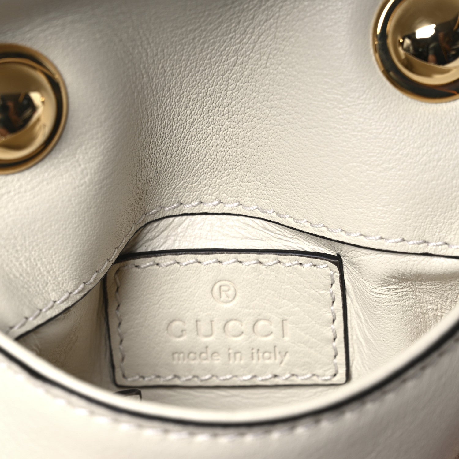 Roxy Calfskin Blondie  Case Wallet with Strap Mystic White