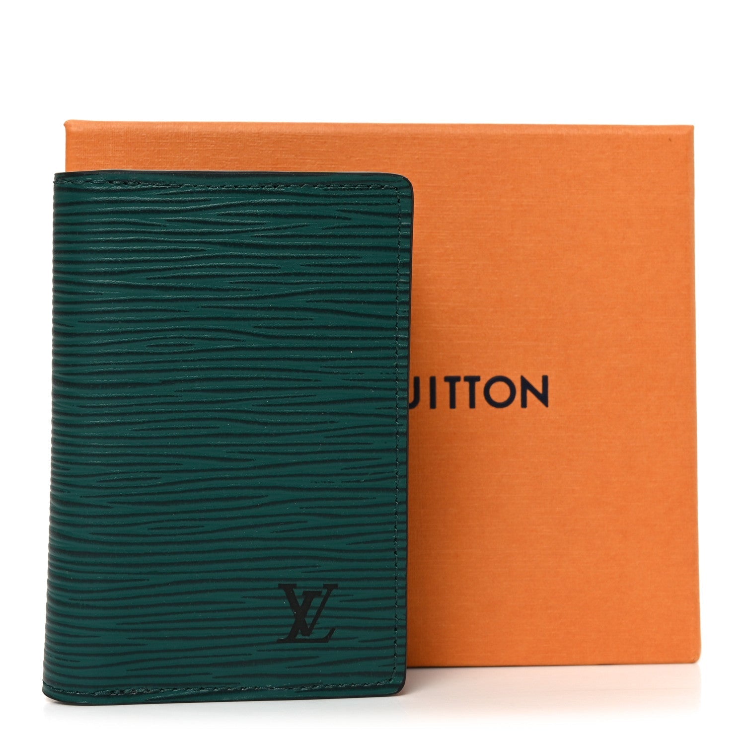Epi Monogram Eclipse Pocket Organizer Deep Green