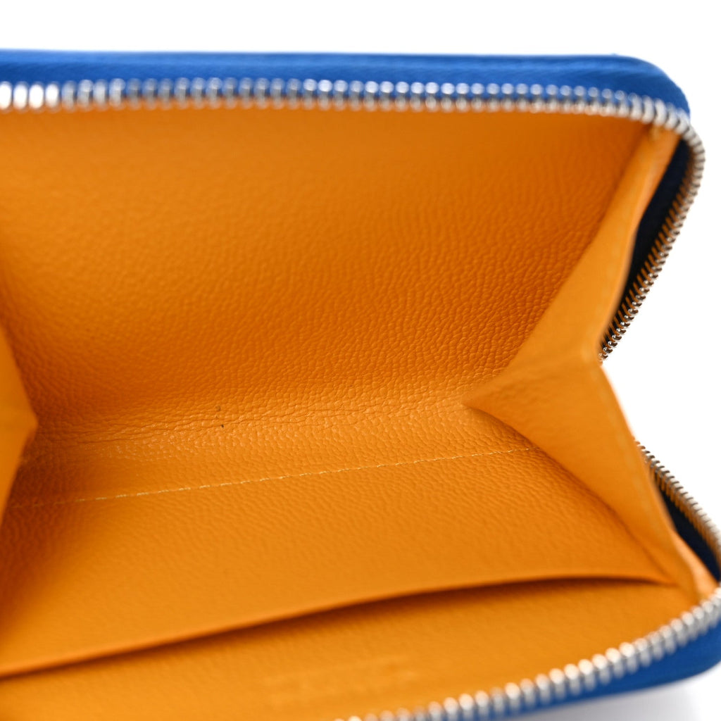 Goyardine Matignon PM Wallet Blue