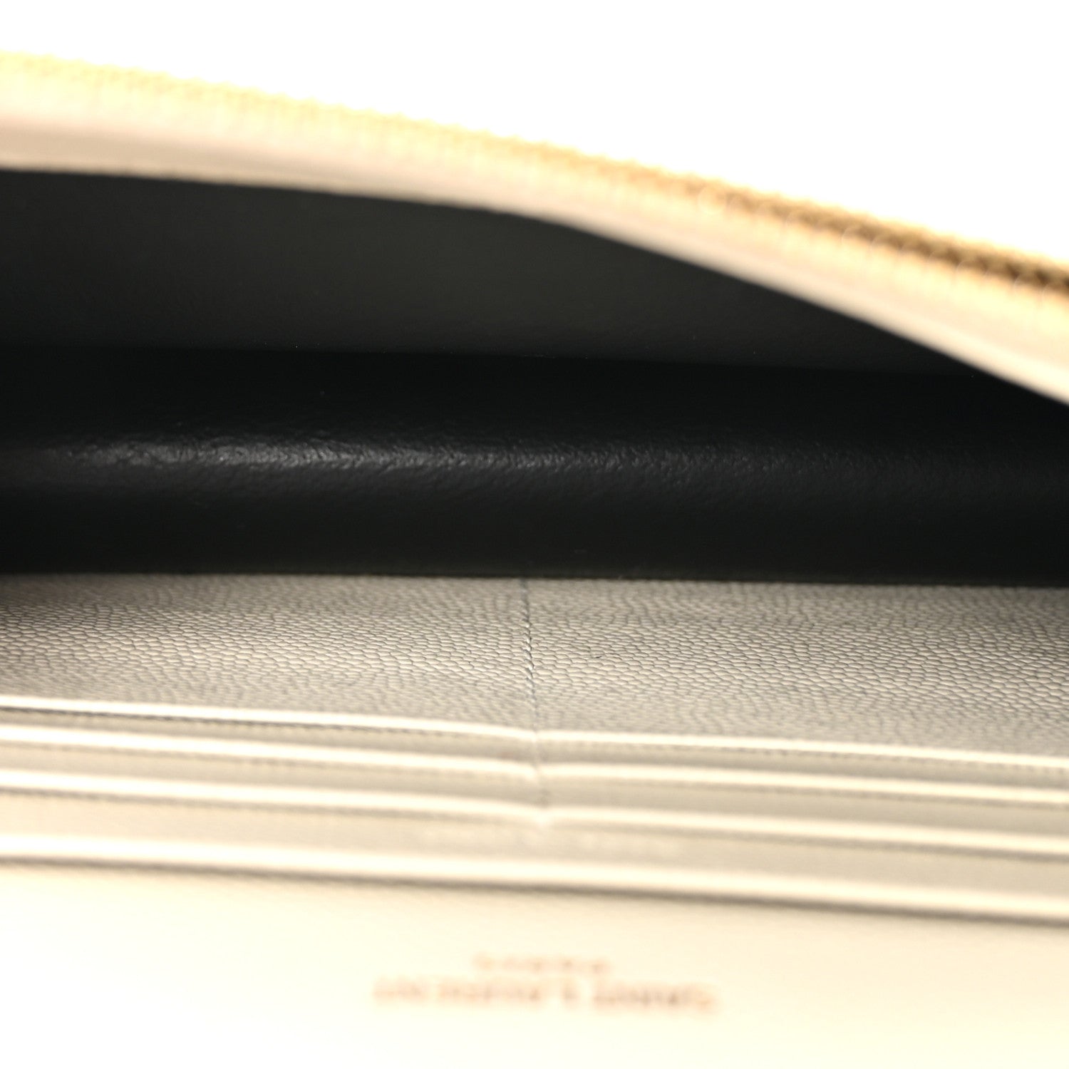 Grain De Poudre Classic Monogram Kate Tassel Chain Wallet Crema Soft