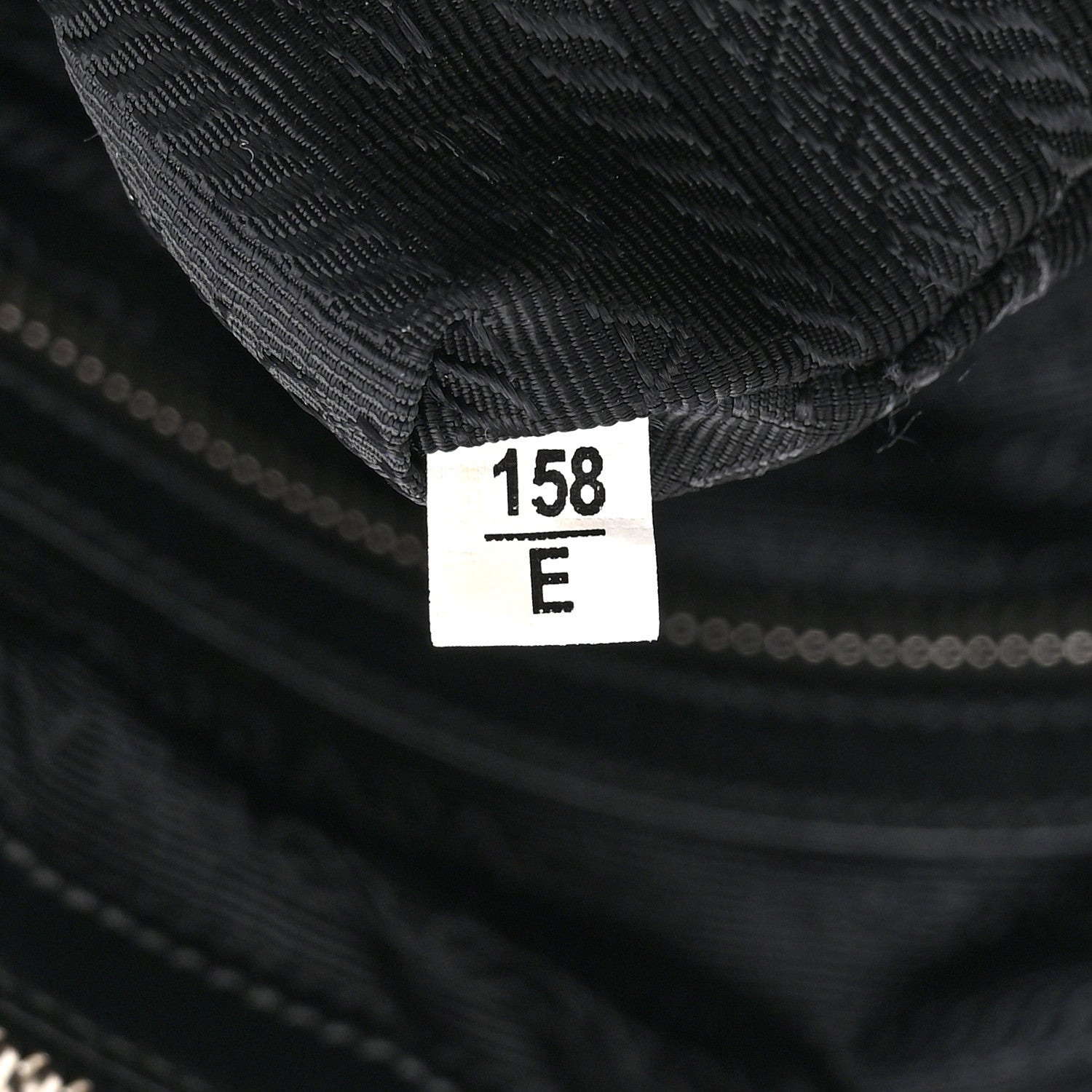 Tessuto Nylon Calfskin Dome Satchel Black