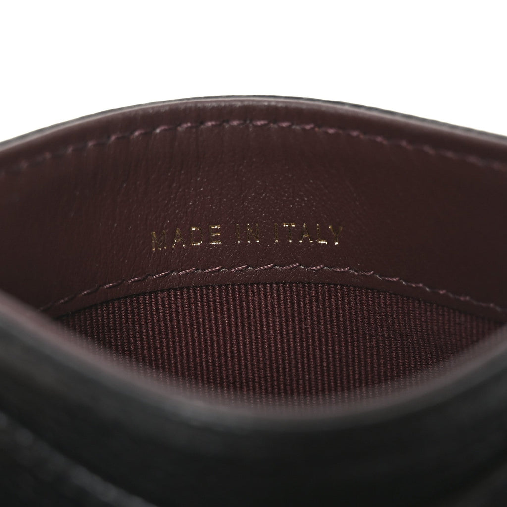 Caviar Quilted  Holder Black