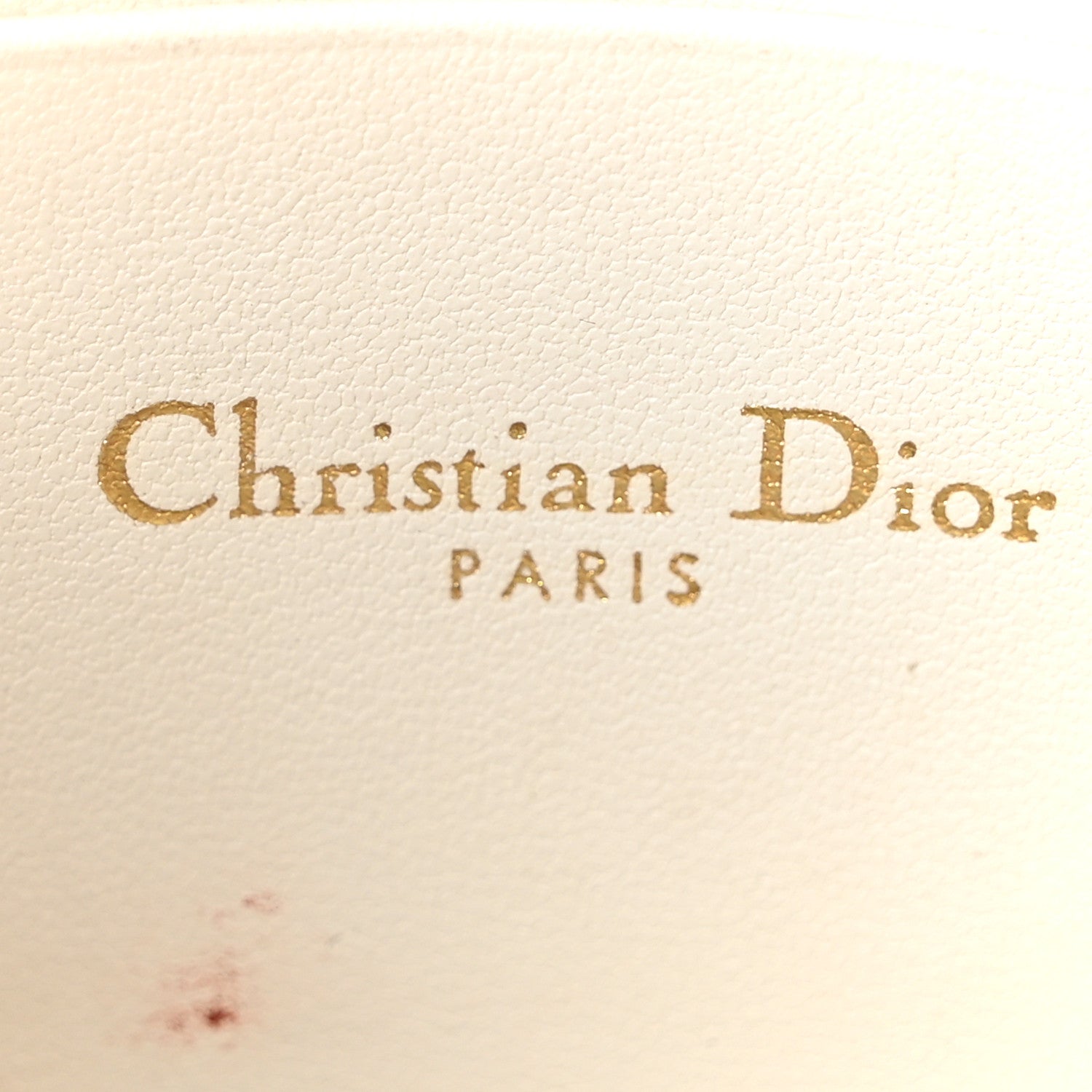 Lambskin Cannage Mini My Dior Bag Latte