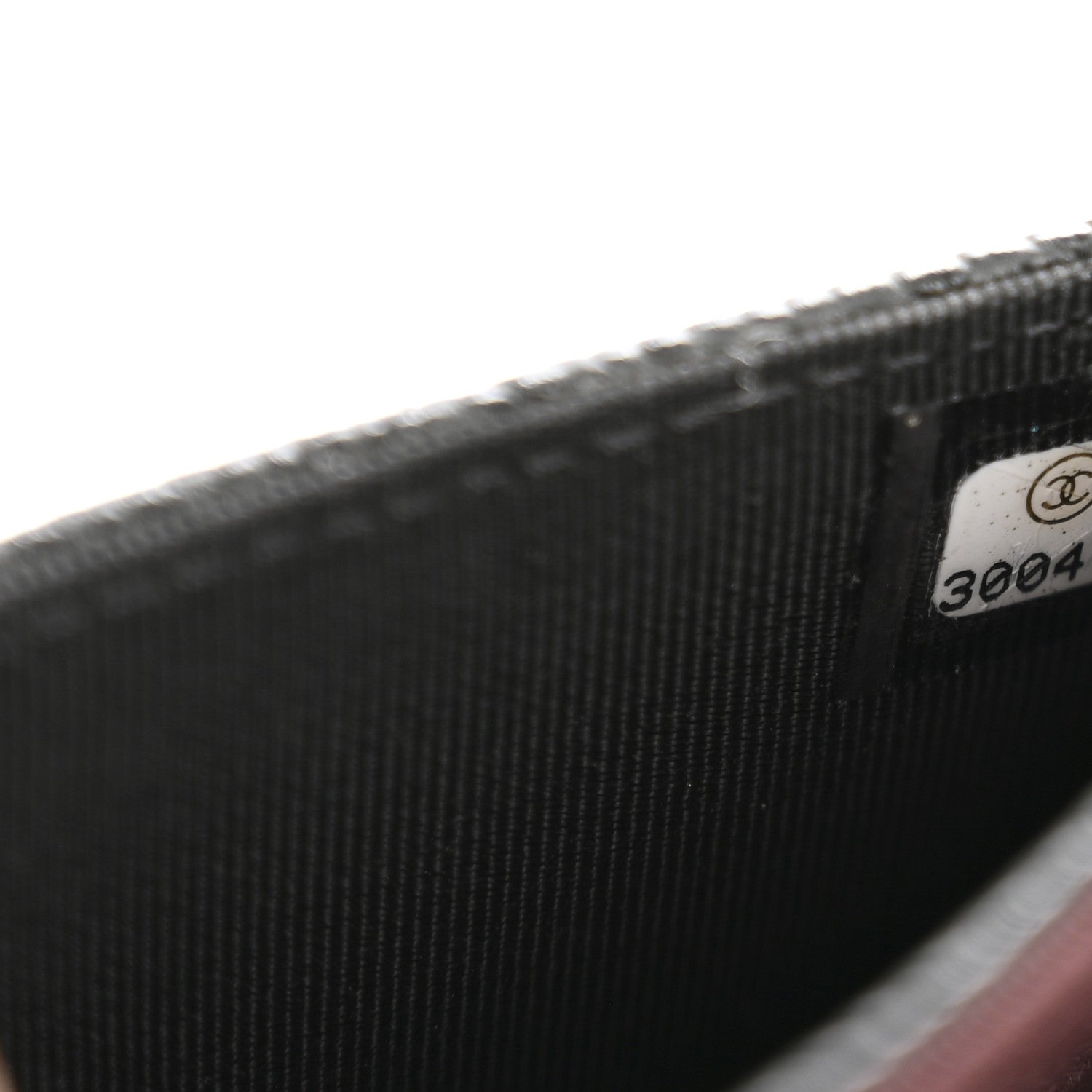 Caviar Quilted Flap  Holder Wallet Black