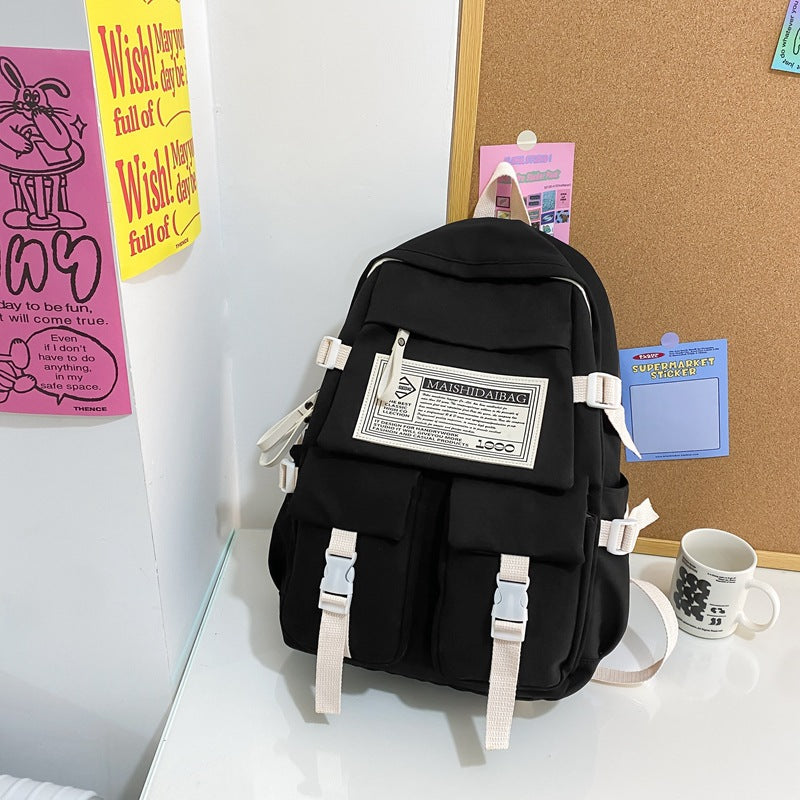 New Fashionable Backpack for Junior High School Students, College Students, Girls ZK411