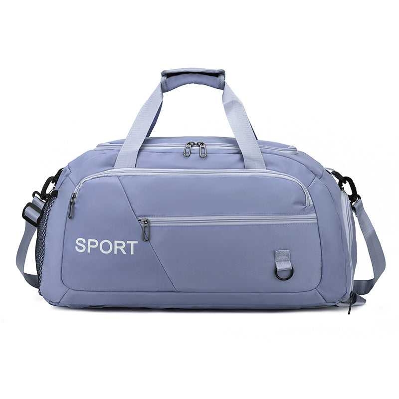 Travel Bag, Ultra-Large Capacity, Lightweight Storage Bag, Dry and Wet Separation, Portable Travel Sports Bag for Men and Women ZK416