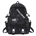 Schoolbag Japanese Large Capacity High School Student College Student Backpack ZK410
