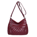 Soft leather women's bag, new style, fashionable and versatile bag, large capacity, trendy shoulder crossbody bag 8028