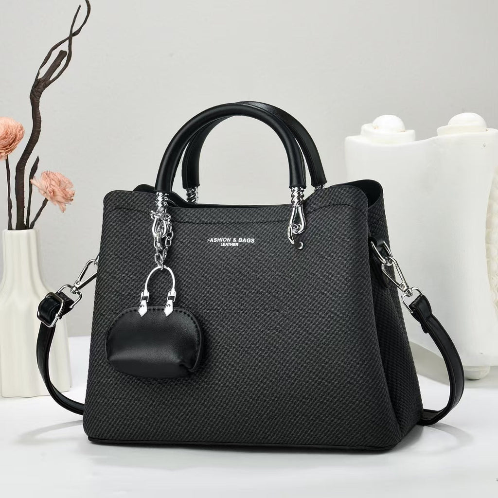 Handbag with KeyChain– Stylish Shoulder & Crossbody Bag for Women 9913-12