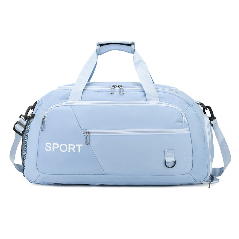Travel Bag, Ultra-Large Capacity, Lightweight Storage Bag, Dry and Wet Separation, Portable Travel Sports Bag for Men and Women ZK416