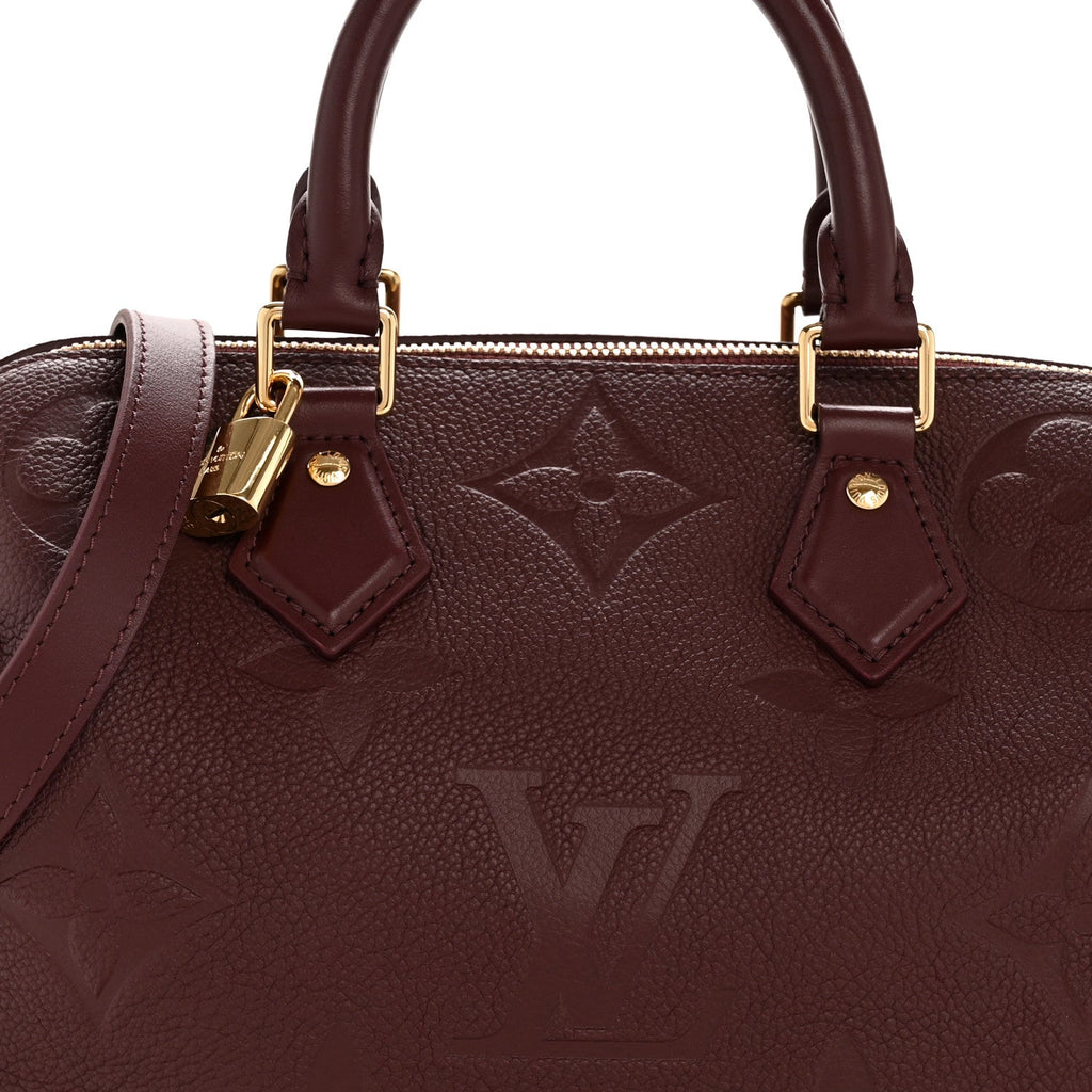 Empreinte Monogram Giant Speedy Bandouliere 25 Wine
