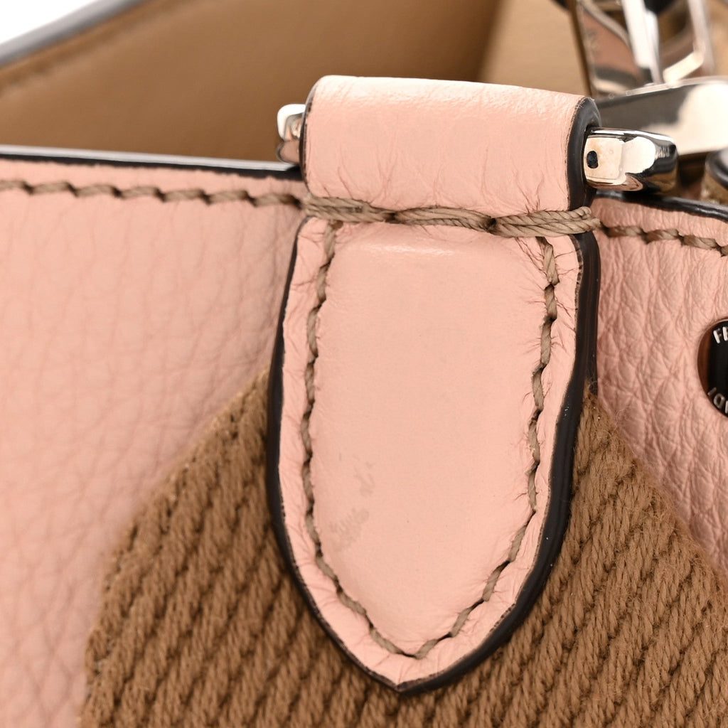 Cuoio Romano Selleria Bi-Color Medium Peekaboo X-Lite Panna Camelia