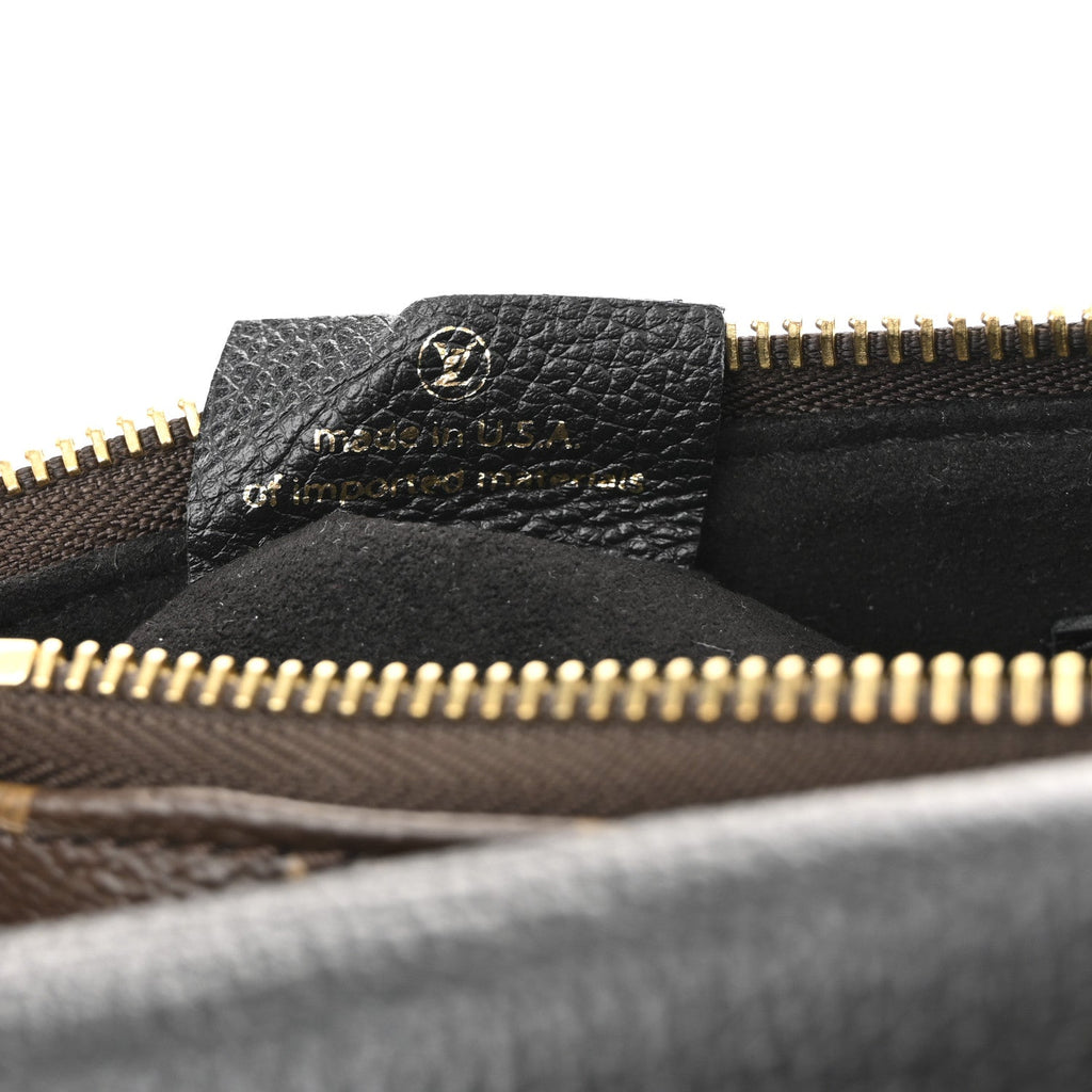 Monogram Twice Pochette Black