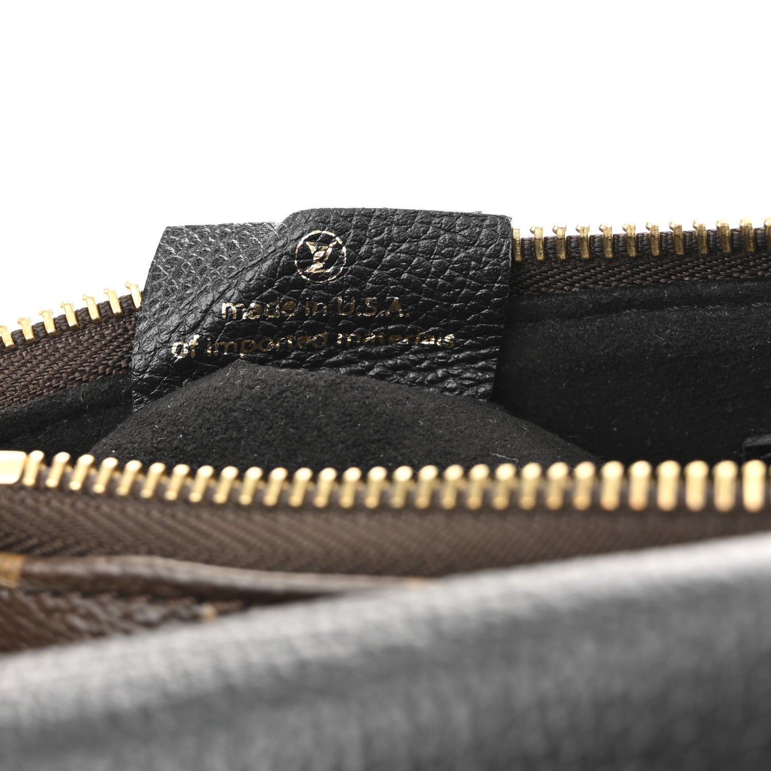 Monogram Twice Pochette Black